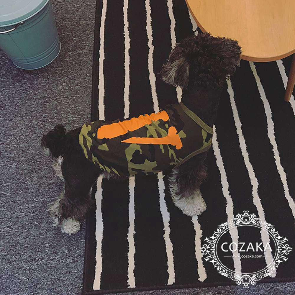 ヴィーロン 犬用カットソー カモフラージュ