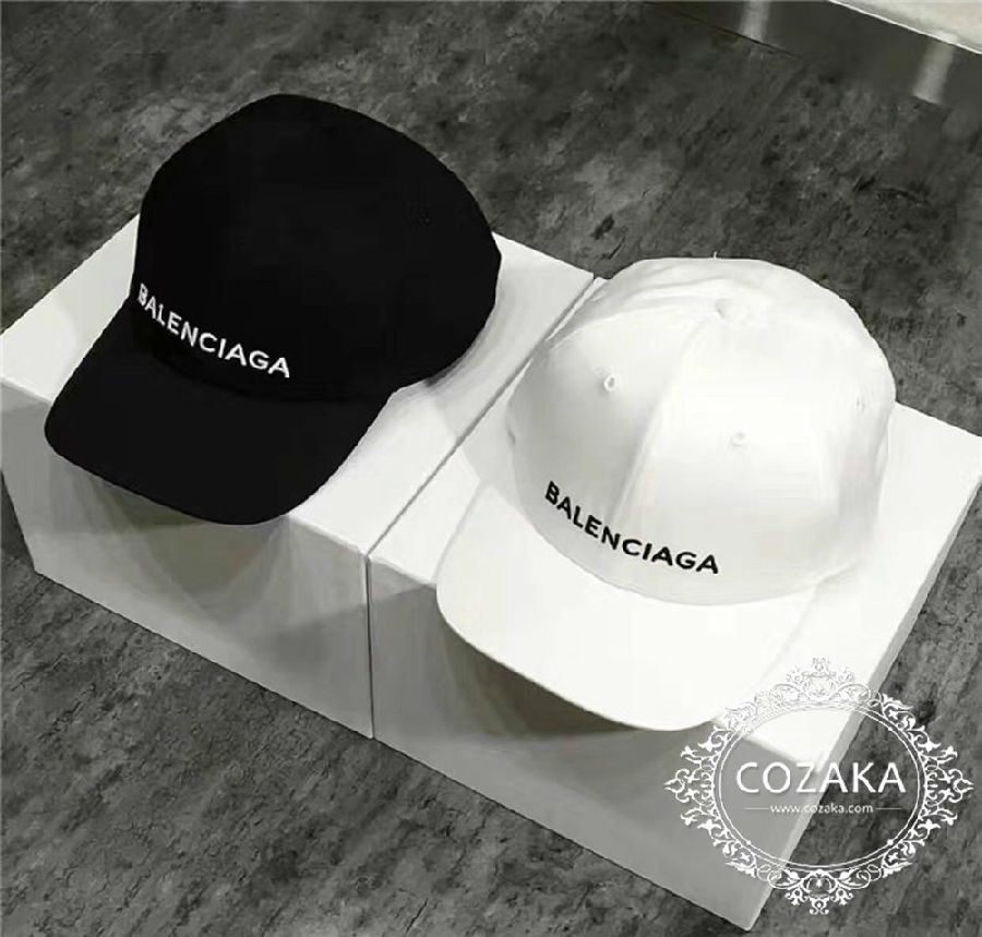 17ss バレンシアガ ロゴキャップ 芸能人 balenciaga キャップ ベース