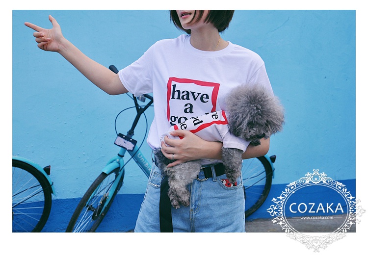 ロゴtシャツ 犬の洋服 ペアルック