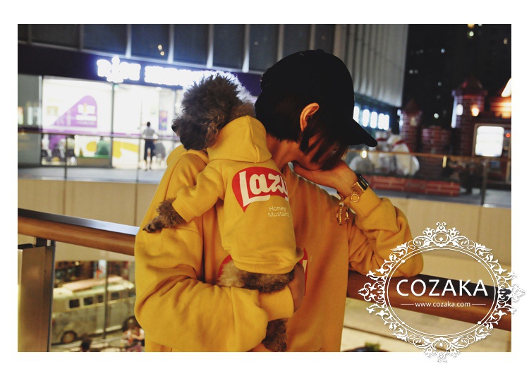 lazy honey mustard 犬服 パーカー lazy パーカー 犬服