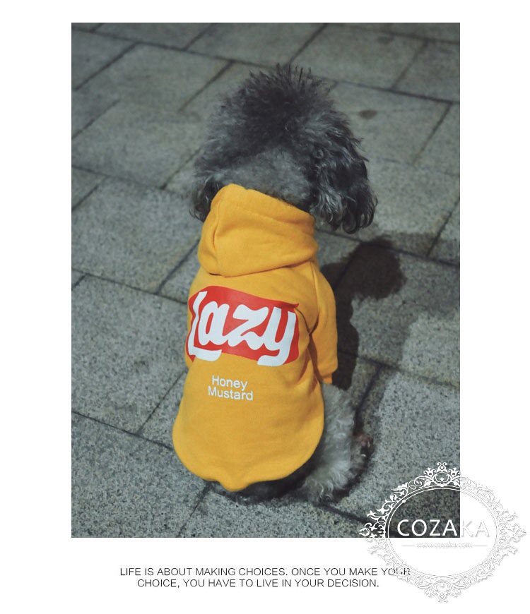 ワンチャンとの親子服 パーカー 個性派 ドッグ用服 ドッグ用パーカー 個性派 アメリカン系