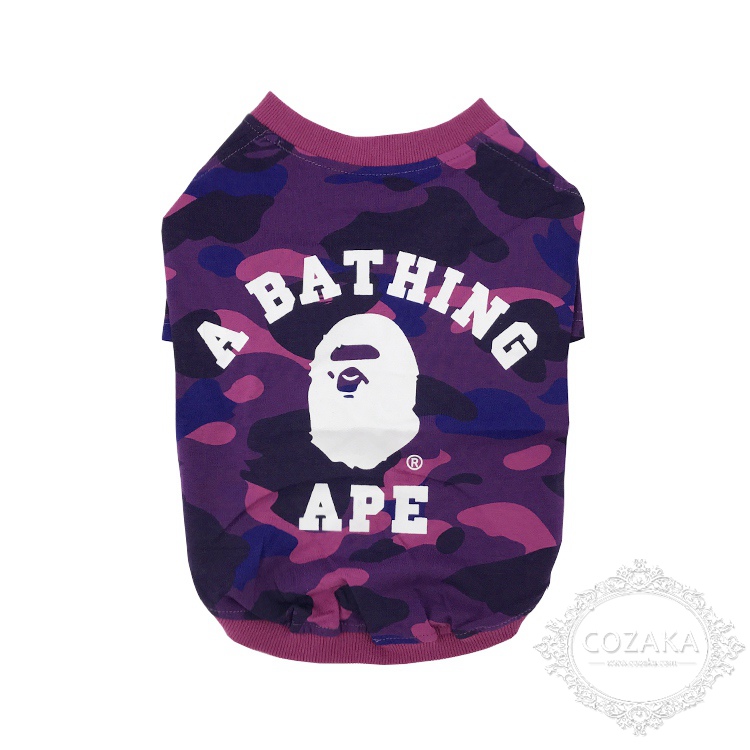 人気 中型犬服 bape