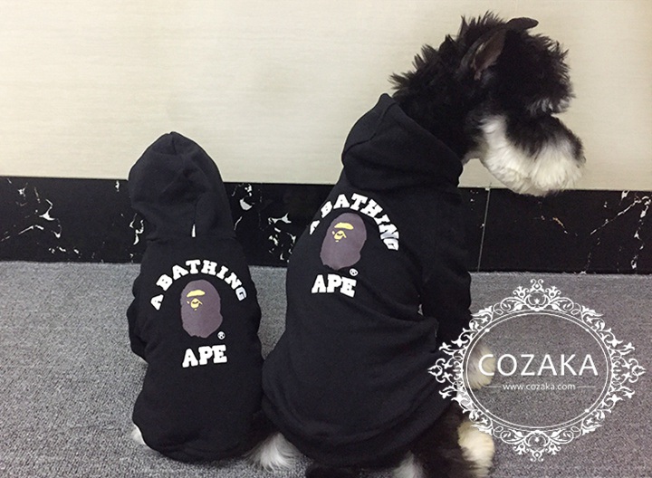 BAPE ドッグウェア かわいい かわいい ドッグ洋服 BAPE