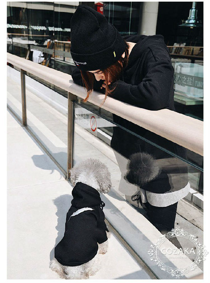 防寒着 大型犬洋服 裏起毛 スケボーブランド 裏起毛パーカー 韓国 レディース