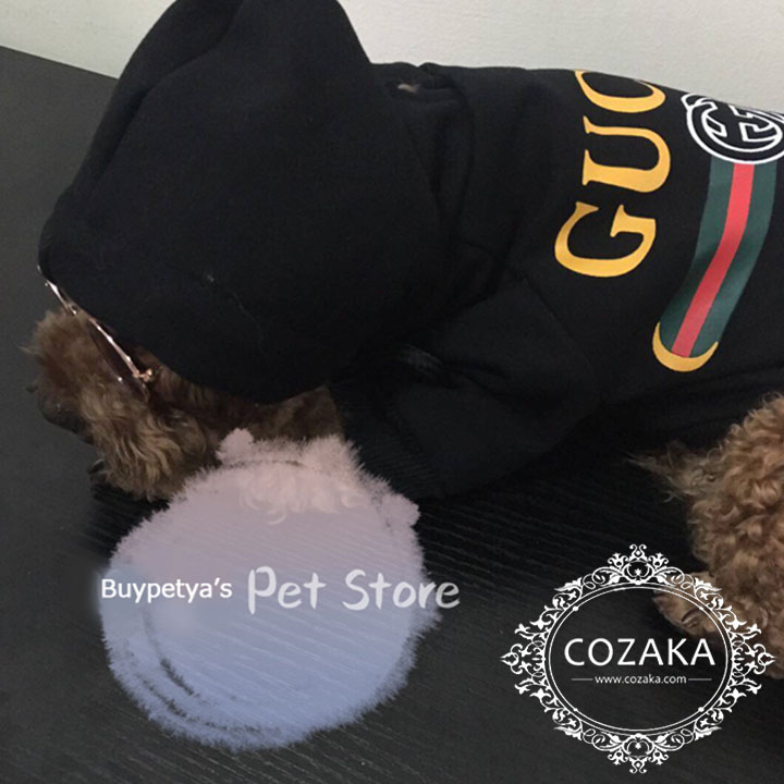 Gucci 犬のパロディ服 パーカー Gucci 犬のパロディ服 パーカー