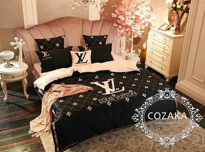 Louis Vuitton 寝具カバー 刺繍