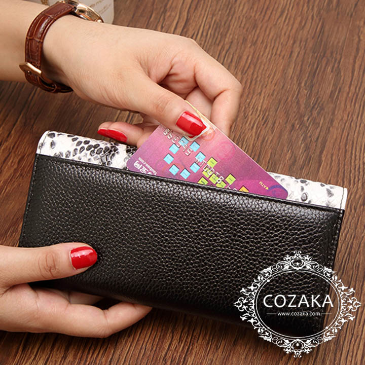 【BVLGARI】セルペンティ フォーエバー コンパクトウォレット ブルガリ 長財布 蛇紋 bvlgari 財布 レディース serpenti