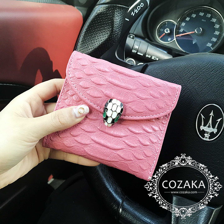 bvlgari ブルガリ 財布 レディース 三つ折り serpenti forever