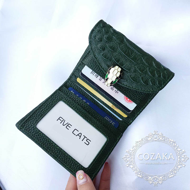 bvlgari ブルガリ 財布 レディース 三つ折り serpenti forever