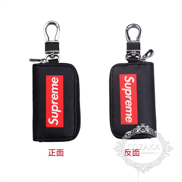 シュプリーム スマートキーケース 革 車用品 supreme 車用キー