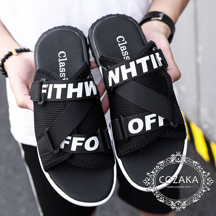 <br>OFF-WHITE  オフホワイト/サンダル/メンズスニーカー/Aランク/85