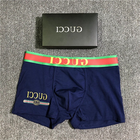 正規品格安】 Gucci - GUCCI ボクサーパンツ 黒 3枚 1セットの通販 by