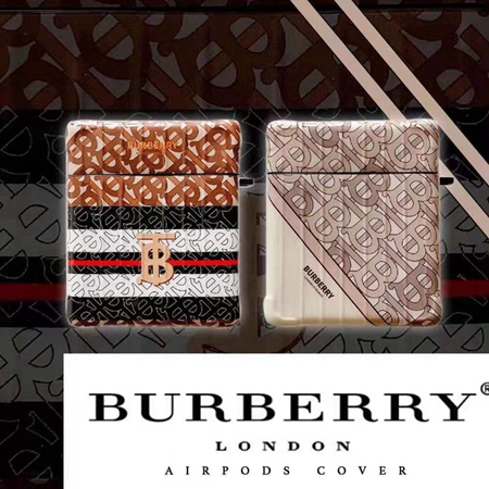 Burberry 定番ロゴプリントエアーポッズケース