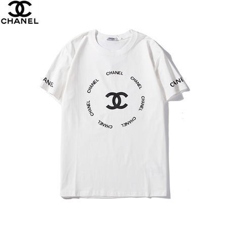 高級 CHANEL シャネル P55402K07251 ドット柄 半袖 Tシャツ tic-guinee.net