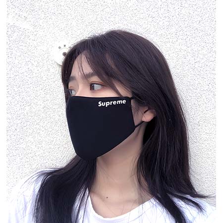 supreme ファッションクラシックブラックマスク