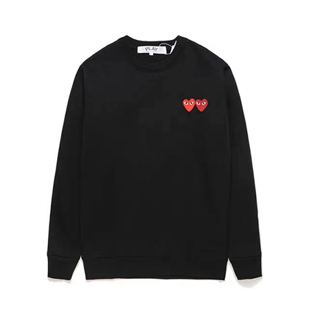 COMME des GARCONS PLAY の男女兼用トレーナー