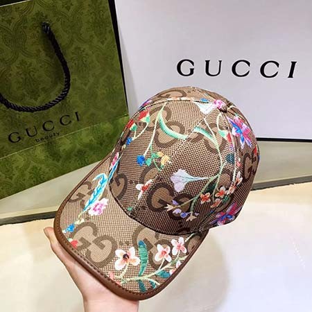 四季通用 ブランド コットン スポーツ gucci 帽子 おしゃれ GG 送料