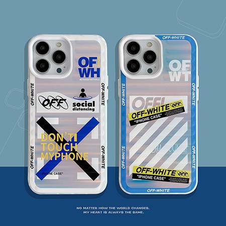 オフホワイトケースiPhone 14 max流行り アイホン14Promax Off White ...