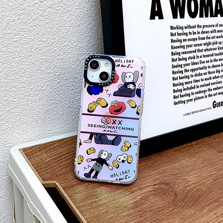 ハイブランド カウズ風 iphone14promax ケース 