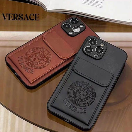 スタンド機能 Versace iPhone 15 15pro ケース