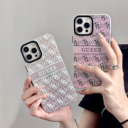 ブランド スマホケース アイホン 15プラス guess  流行り