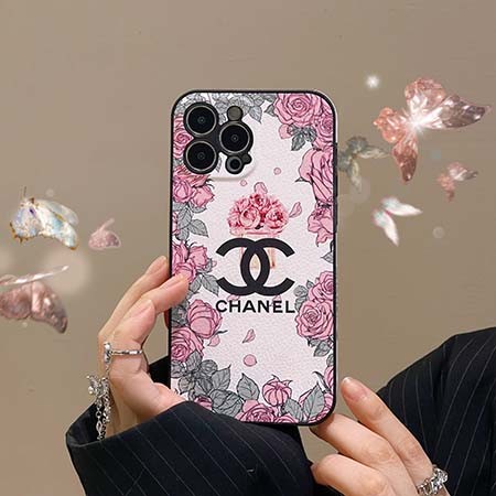 海外セレブ愛用chanel iphone15カバー ピンク