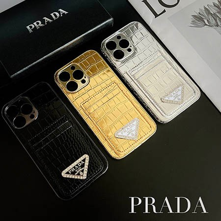 prada プラダ 電気メッキ アイフォン 14