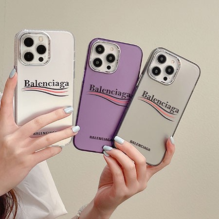 半透明 IPHONE15/15 Pro/15 Plusスマホケースbalenciaga ブランド 画面