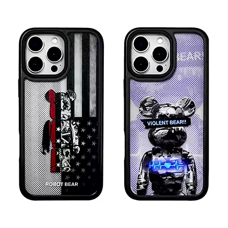 iphone17ハイブランド bearbrick アイフォン 14 カバー 