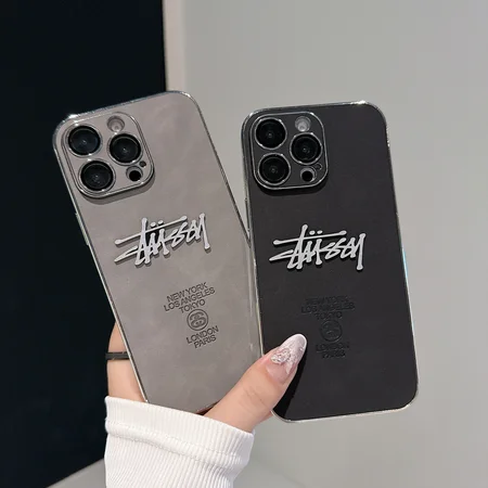 ステューシー stussy 携帯ケース アイフォン 16プラス 