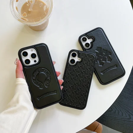 iphone17可愛い ハイブランド chrome hearts iphone16pro スマホケース