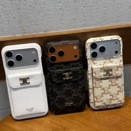 iphone17 携帯ケース celine風  ブランド