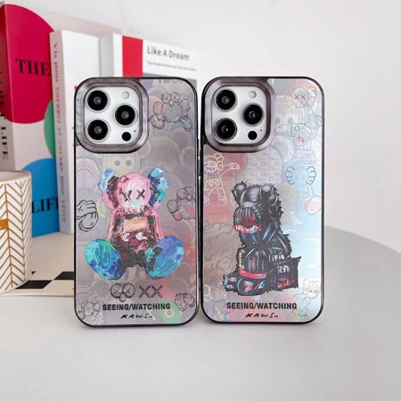 kaws カウズ galaxyS26 Plus ケース  パープル