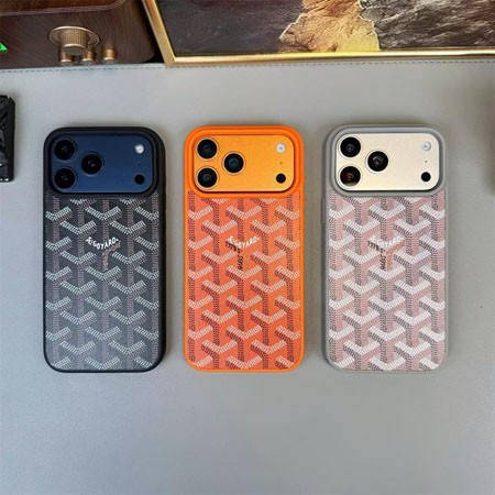 アイフォーン17 ゴヤール風 スマホケース 