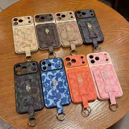 coach 携帯ケース アイフォン17  シープスキン
