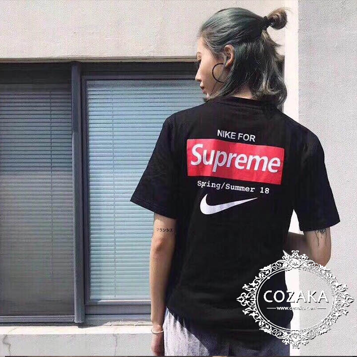 18ss supreme×nike tシャツ 半袖 シュプリーム ナイキ コラボ ログt ...