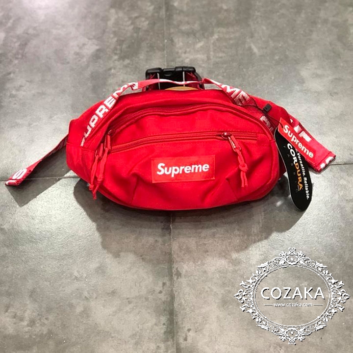 シュプリーム ウエストバッグ ウエストポーチ ロゴデザイン supreme