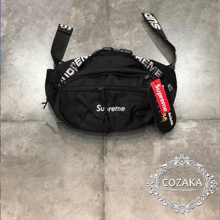 Supreme 18SS Waist Bag "Black"