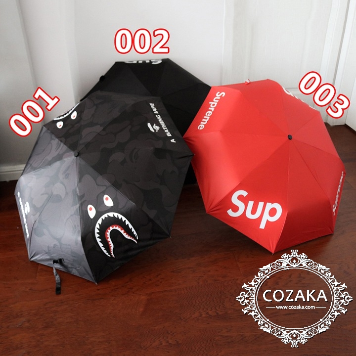 シュプリーム 折り畳み傘 ブランド lv＆supreme 傘 折りたたみ傘 日傘
