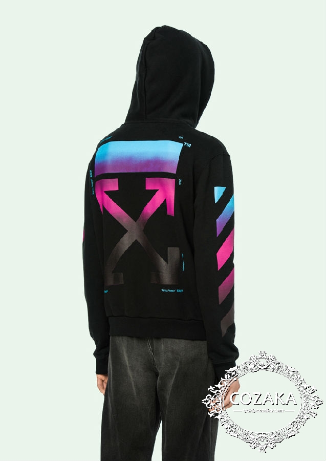 OFF WHITE ロゴ フーディー
