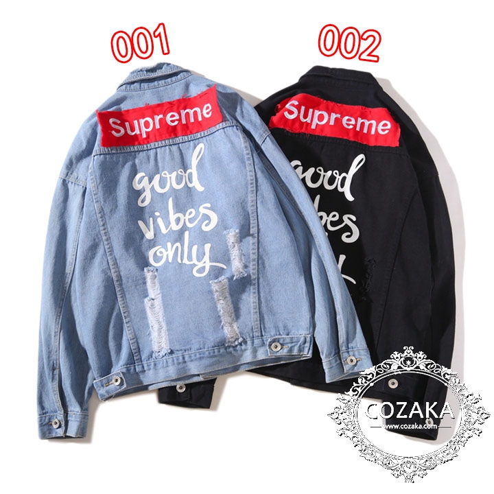 シュプリーム デニムジャケット レディース メンズ ペアルック supreme