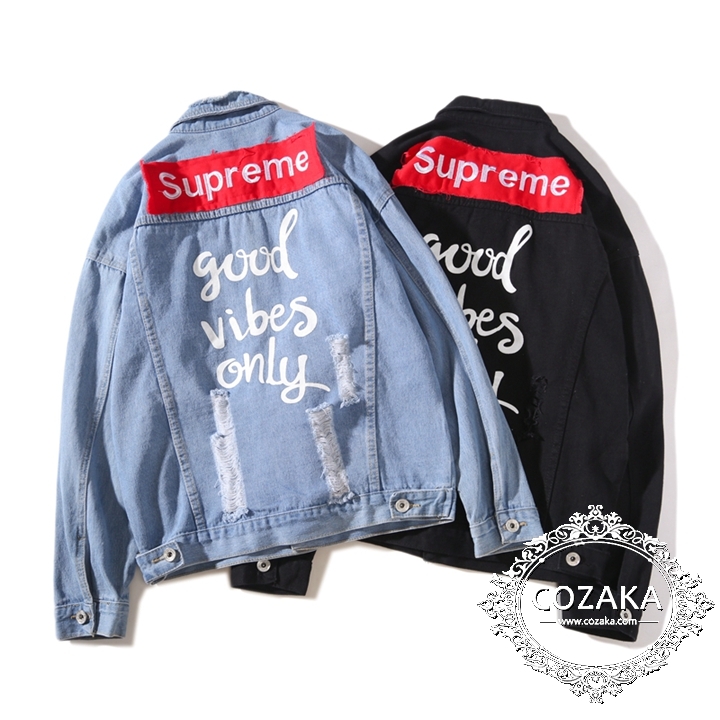 シュプリーム デニムジャケット レディース メンズ ペアルック supreme