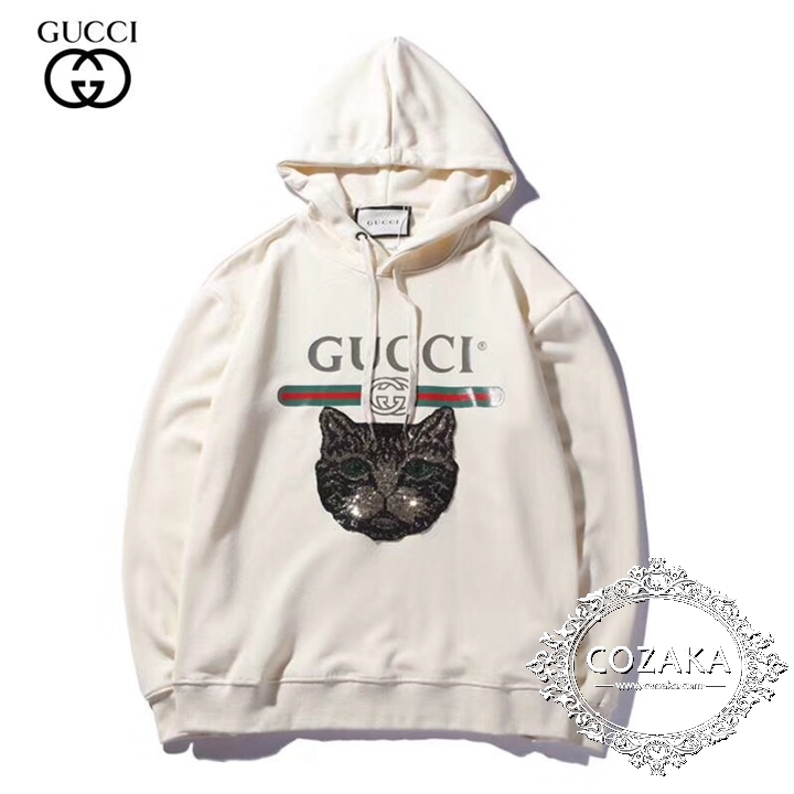 GUCCI パーカー キャット ネコ - パーカー