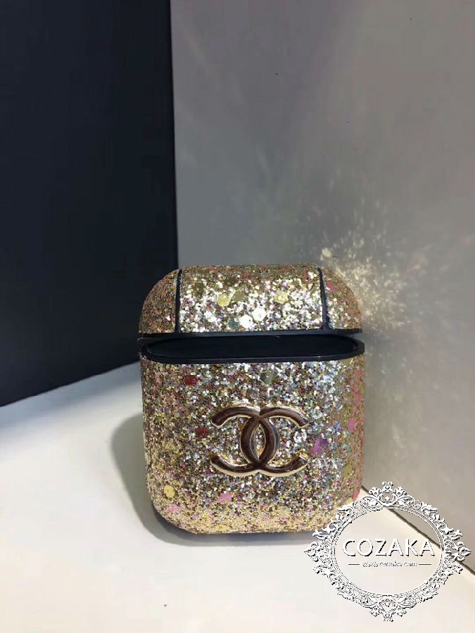 CHANEL airpods ケース キラキラ