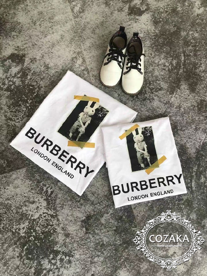 バーバリー tシャツ 親子服 burberry 親子用tシャツ 可愛い おしゃれ