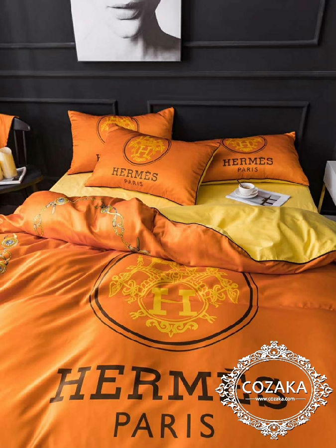COZAKA.comエルメスベッドカバーセット ブランド寝具 高品質 エルメス
