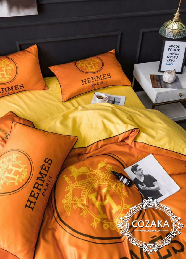 COZAKA.comエルメスベッドカバーセット