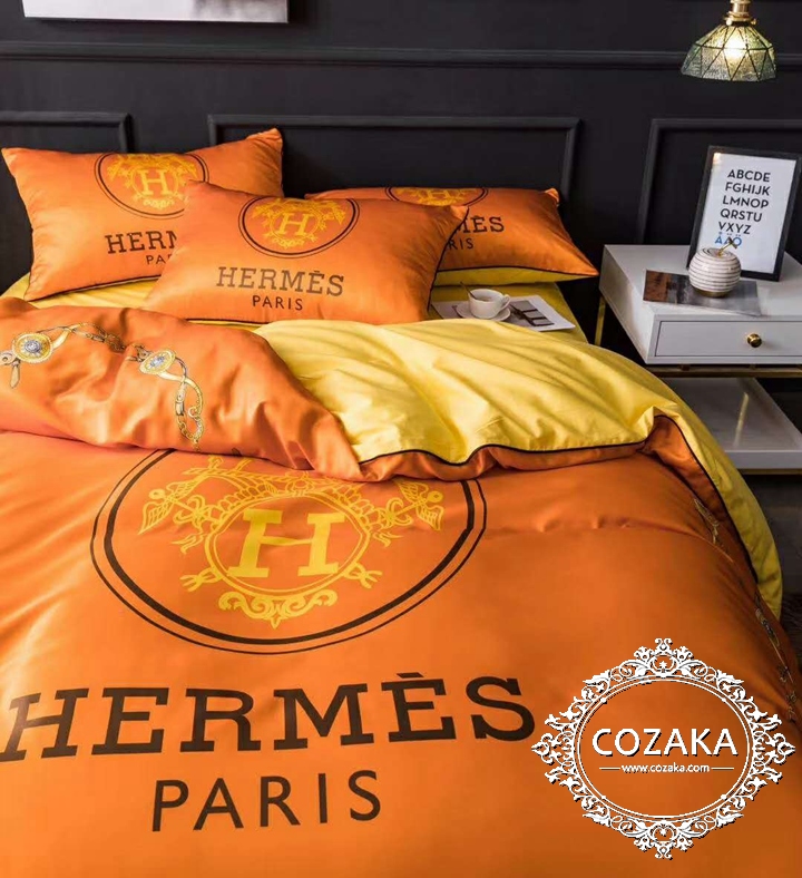 COZAKA.comエルメスベッドカバーセット