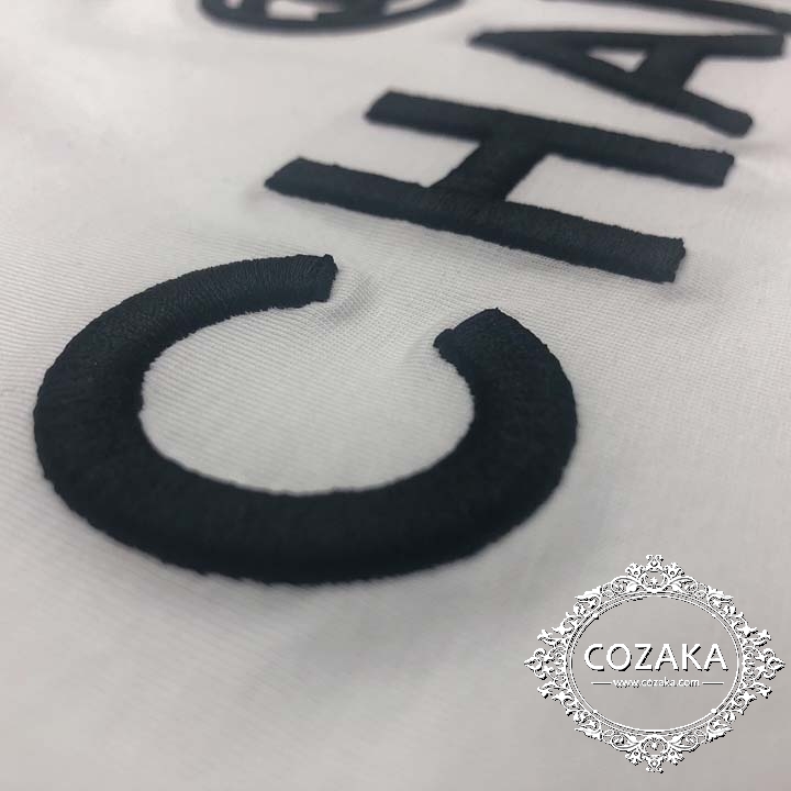 【COZAKA.com】シャネルCHANEL刺繍CCマークTシャツ