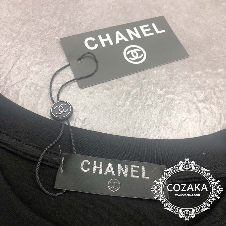 【COZAKA.com】シャネルCHANEL刺繍CCマークTシャツ